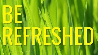 Recieve my Refreshment Prophetic Word