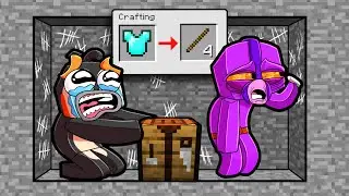 100 Layer UNDERGROUND Scramble Challenge! (Minecraft)