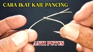 how to tie a fishing hook || very strong for fishing large anti-break fish