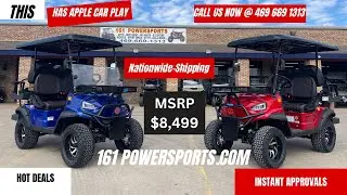 😱 #1 BEST VALUE 48V GOLF CART VITACCI E BOLT  | 😱 CARPLAY CAMERAS AND MUCH MORE...