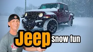 How well did our Jeep Gladiator do in snow ?