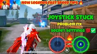New Joystick Ultra Fast Speed | 4.0 Update PUBG Mobile Best Joystick & Fast Sprint |Stuck Issues Fix