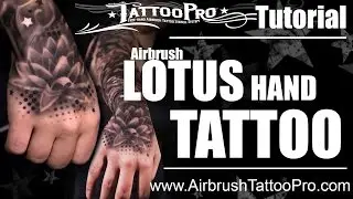 TattooPro Tutorial: Lotus Hand Tattoo