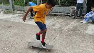 Tramp Game of Skate Finals Kids Raw Video 💯‼️🔥 Katang Vs. Aldrin