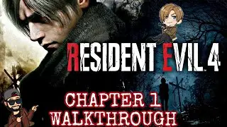 RESIDENT EVIL 4 REMAKE CHAPTER 1 PS5 WALKTHROUGH PART 1
