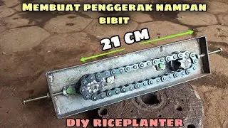 Membuat penggerak nampan bibit ukuran 21
