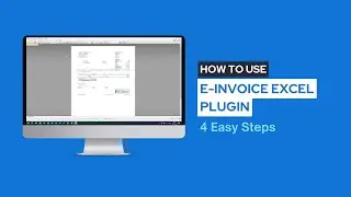 How to use E-Invoice Excel plugin