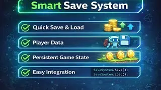 Smart Save System – Easy Save & Load for Unity | Asset Store Demo