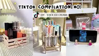 TikTok Compilation #01 (@diesnidaraina) || DIY Stick Ice Cream