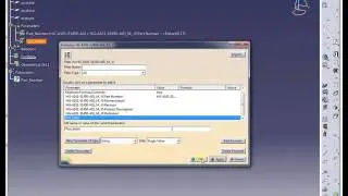 Adding part name and index parameters in CATIA