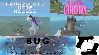 Programsız UÇMA Hilesi En Efsane Bug'lar Pubg Mobile Lite