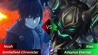 Warriors Of Tragedy! Xiao Vs Noah Feat. Genshin Impact [[Abyss Wars]]