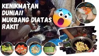 NIKMATNYA MUKBANG DI ATAS RAKIT #MANCING SAGULING