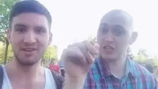 Ирина Сычева в парке горького