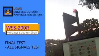 UOWS WSS-200R || Final Test - All Signals Test