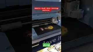Mobile Back skin cutting mashine 