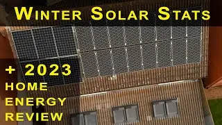 3 month solar PV, Tesla Powerwall 2 and 2023 year end energy review