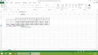 Excel  2013 Tutorial - How to Calculate the Date of the Last Weekday of the Month