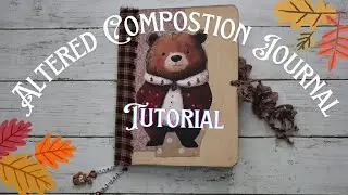 No Measure Altered Composition Book Journal Tutorial