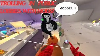 TROLLING IN PUBLIC LOBBIES WITH MODS! (Rexon Paid) Gorilla tag mod trolling video