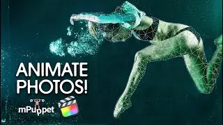 ANIMATE PHOTOS IN FINAL CUT PRO EASILY // MPUPPET BY MOTIONVFX REVIEW & TUTORIAL