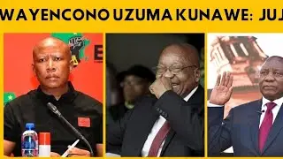 U JULIUS Malema usephendukele uRamaphosa njengotshwala esiswini! uSehamba No Zuma now
