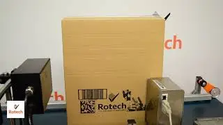 Large character marking (LCM) printer on Rotech Conveyor | Outer Case Coding