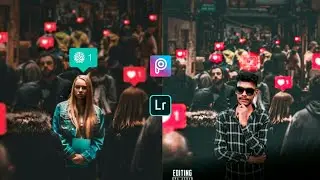 picsart manipulation glowing social media icon photo editing | 
