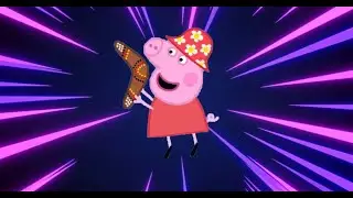Peppa and Kylie's Epic Boomerang Failure!!!