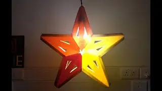 Diwali Lantern: Pentagonal Star