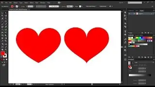 HOW TO MAKE A HEART SHAPE IN ILLUSTRATOR (WITHOUT PENTOOL )