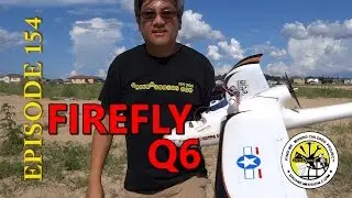 Firefly Q6 on first FPV plane