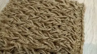 ОЧЕНЬ НЕОБЫЧНЫЙ УЗОР КРЮЧКОМ/VERY UNUSUAL CROCHET PATTERN