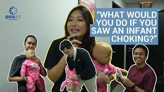 What would you do if you saw an infant choking?