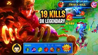 Yin ZERO DEATH 19 Kills SOLO Rank Game🔥🚀 - Mobile Legends #mlbb #mobilelegends #mobilelegend #ml