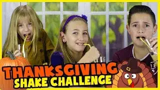 THANKSGIVING DINNER SHAKE CHALLENGE!