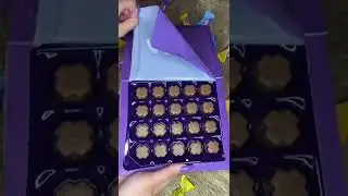 Unpacking Milka's chocolates🍫💜 #tiktok #shorts #milka