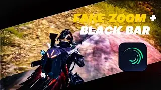 BLACK BARS + FAKE ZOOM | ALIGHT MOTION TUTORIAL | PUBG MONTAGE TUTORIAL | free present