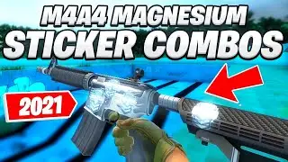 M4A4 MAGNESIUM STICKER COMBOS (2021) - CS:GO