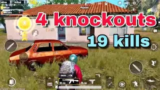 4 knockouts | HOUSE CAMPING |PUBG MOBILE