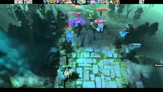 Dota 2 team fight by HGT vs Rising Stars @ WPC ACE