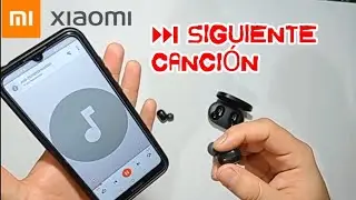 ⏭️ Como cambiar de 🎵🎧canción o pista con los Redmi AirDots, Xiaomi AirDots.