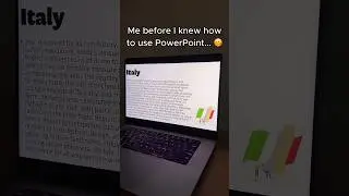 PowerPoint before and after ✨😳 Comment if you want the tutorial! 