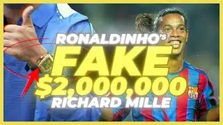 EXPOSING Ronaldinho Wearing A FAKE $2,000,000 Watch! | Full Breakdown