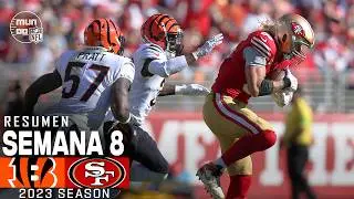 Cincinnati Bengals vs. San Francisco 49ers | Semana 8 NFL 2023 | NFL Highlights Resumen en español