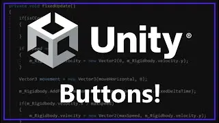 Unity Fundamentals: UI - Buttons