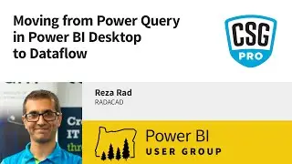Moving from Power Query in Power BI Desktop to Dataflow