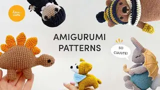 We can't wait to crochet our favorite AMIGURUMI patterns!