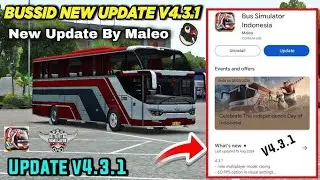 Bussid New V4.3.1 Update - For Bus Simulator Indonesia | Bus Game By Maleo ?