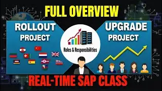 SAP ROLLOUT & UPGRADE PROJECT 🔄 | Full Overview + Roles & Responsibilities | Real-Time SAP Class